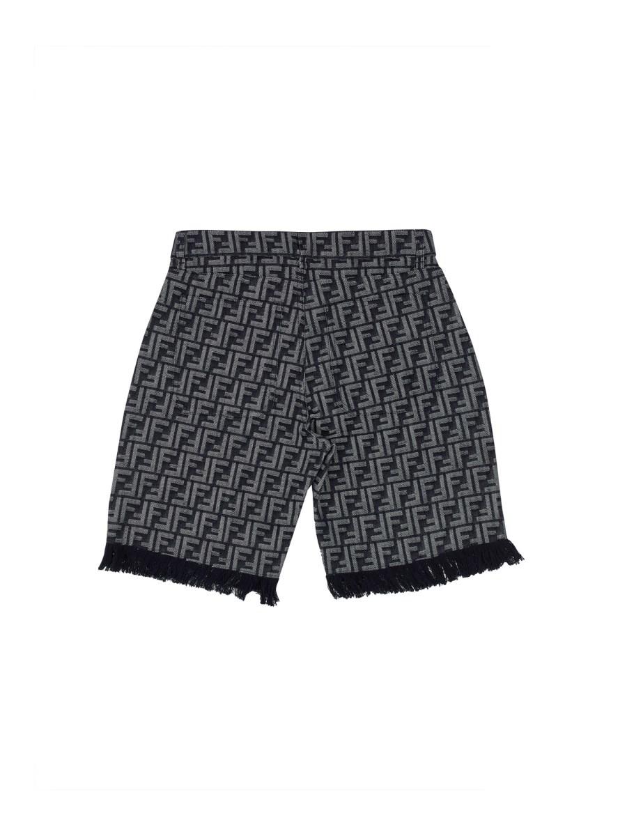 FENDI BERMUDA IN DENIM FF