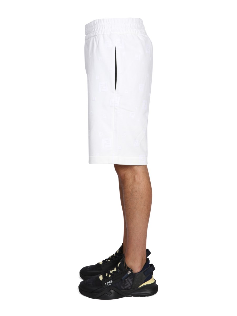 FENDI BERMUDA IN JERSEY