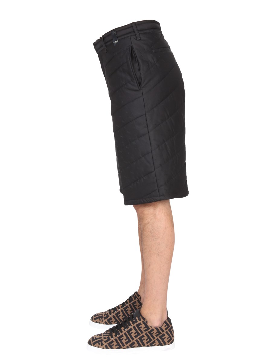 FENDI BERMUDA IN LANA
