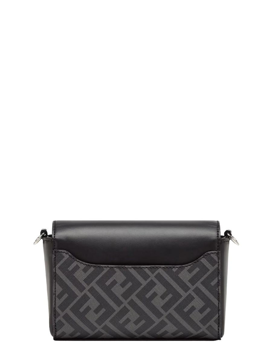 FENDI BORSA FF IN PELLE E TELA