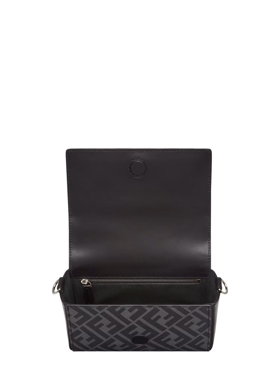 FENDI BORSA FF IN PELLE E TELA