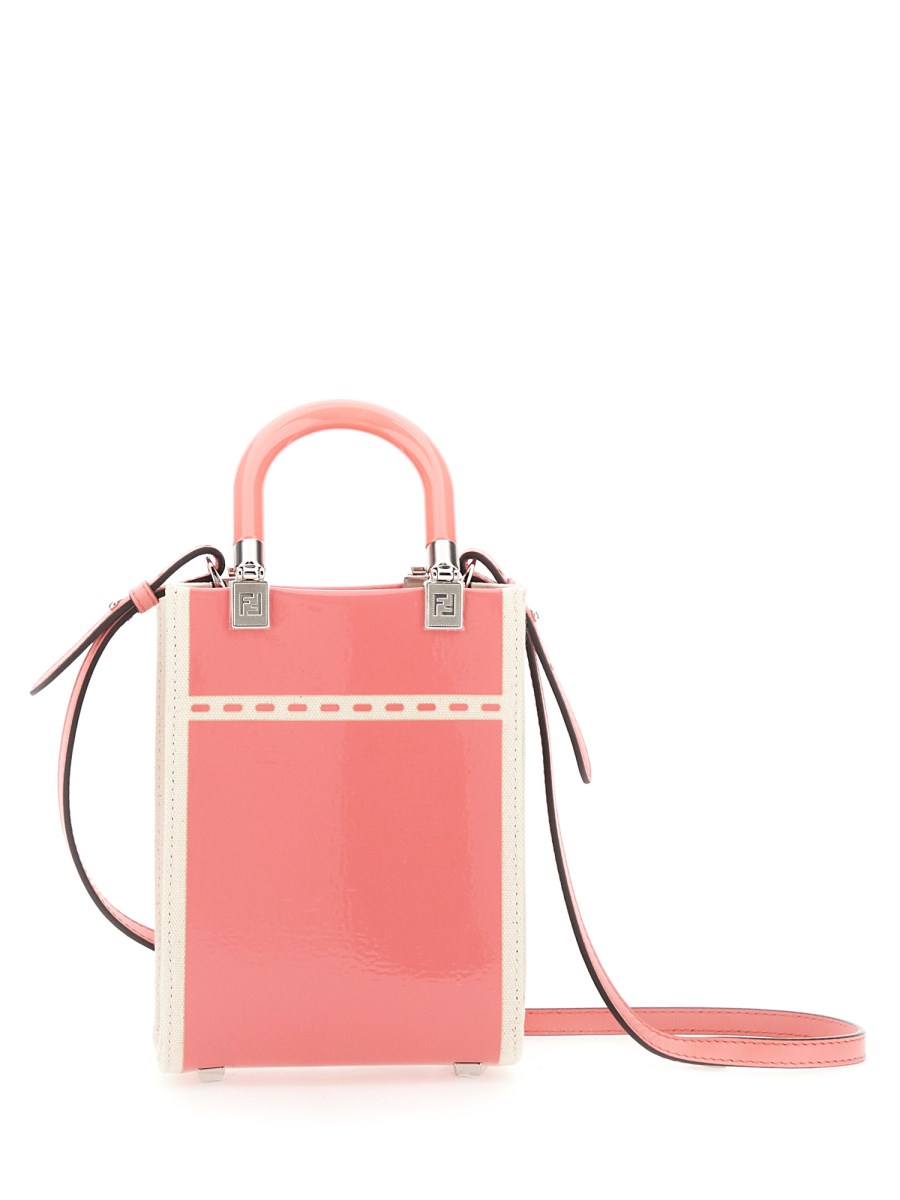 FENDI BORSA SUNSHINE MINI IN CANVAS