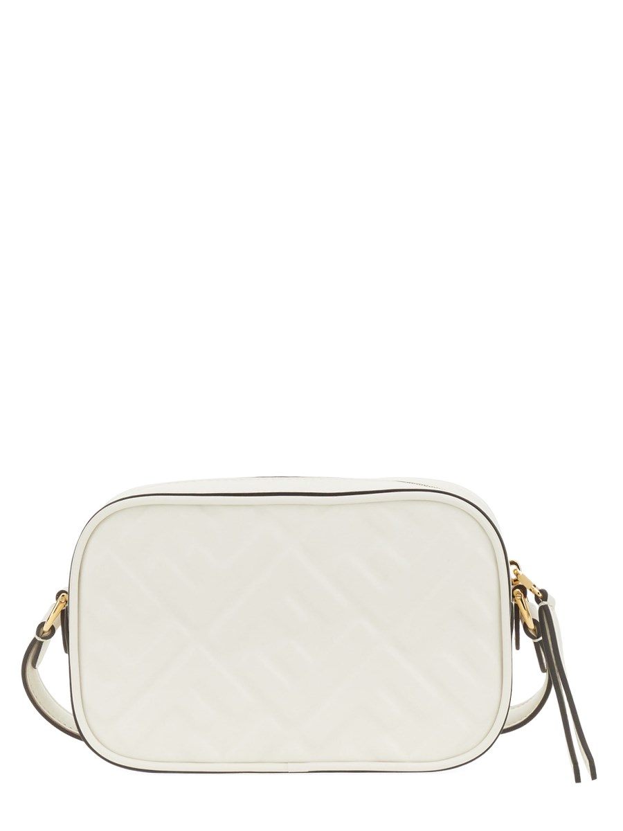 FENDI CAMERA CASE IN PELLE CON MOTIVO FF