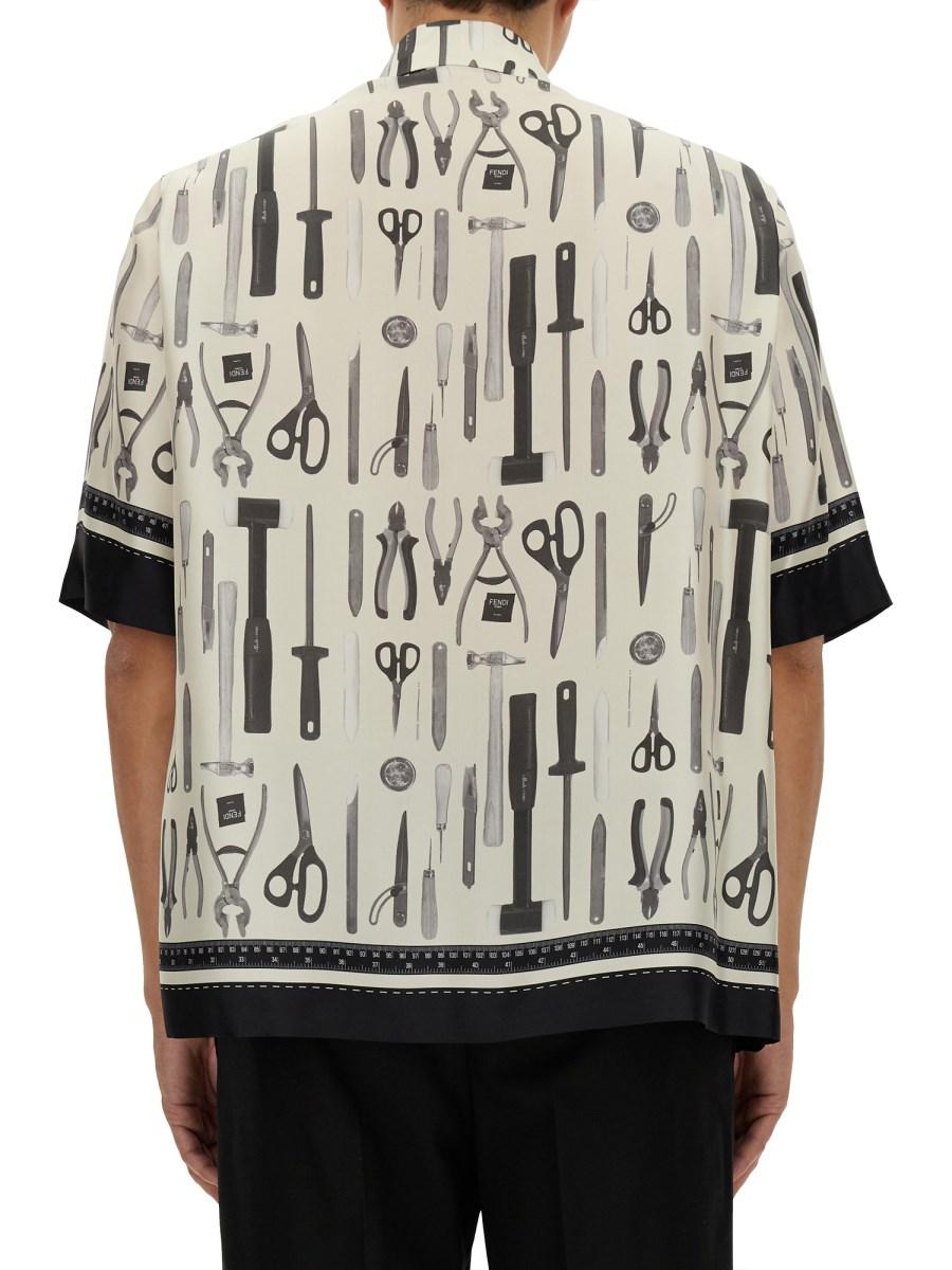 FENDI CAMICIA IN SETA