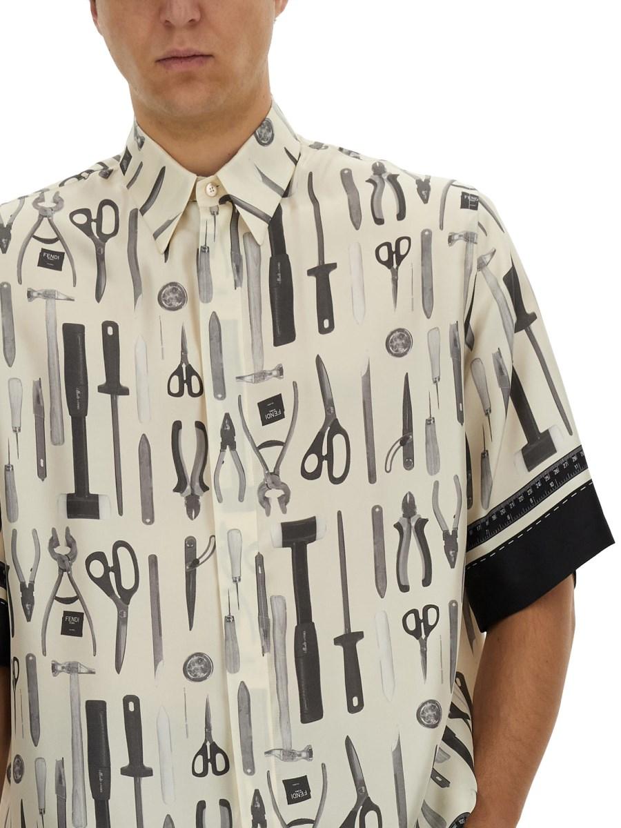 FENDI CAMICIA IN SETA