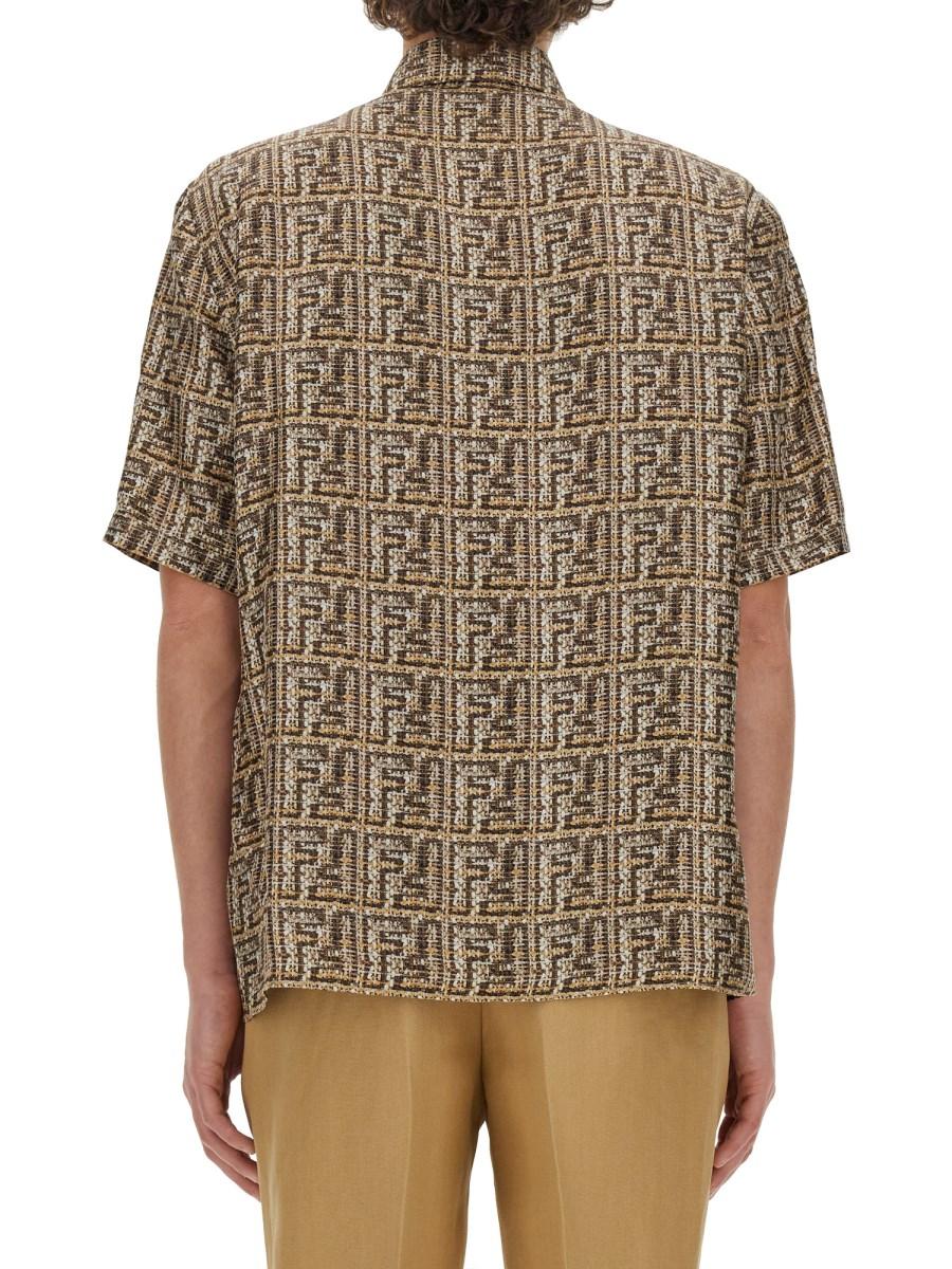 FENDI CAMICIA IN SETA FF