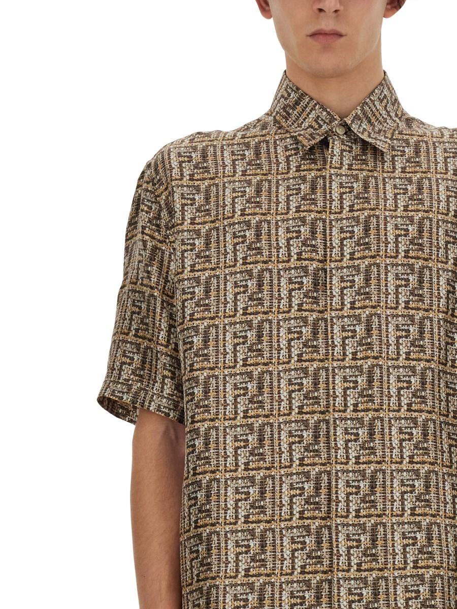FENDI CAMICIA IN SETA FF