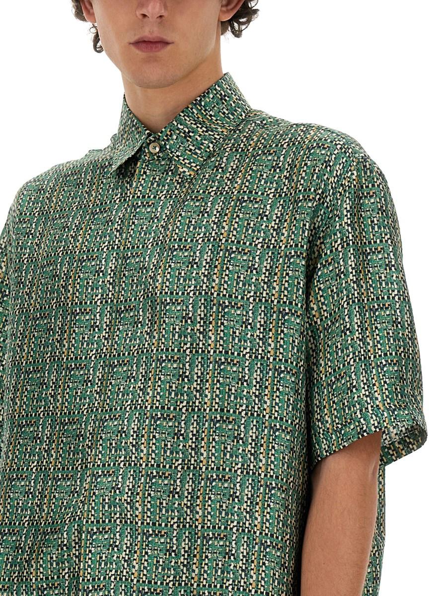 FENDI CAMICIA IN SETA FF