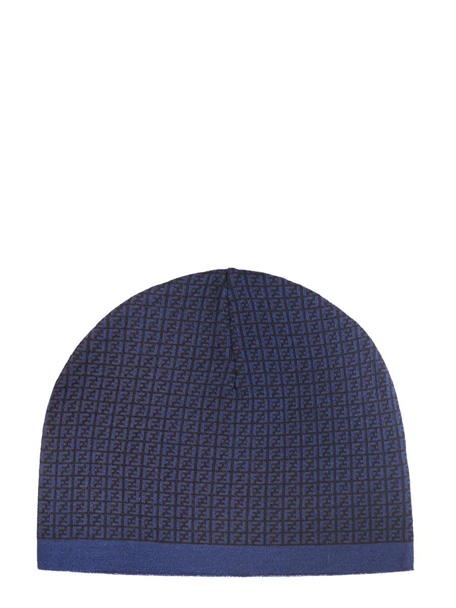 FENDI CAPPELLO IN LANA CON LOGO MONOGRAM