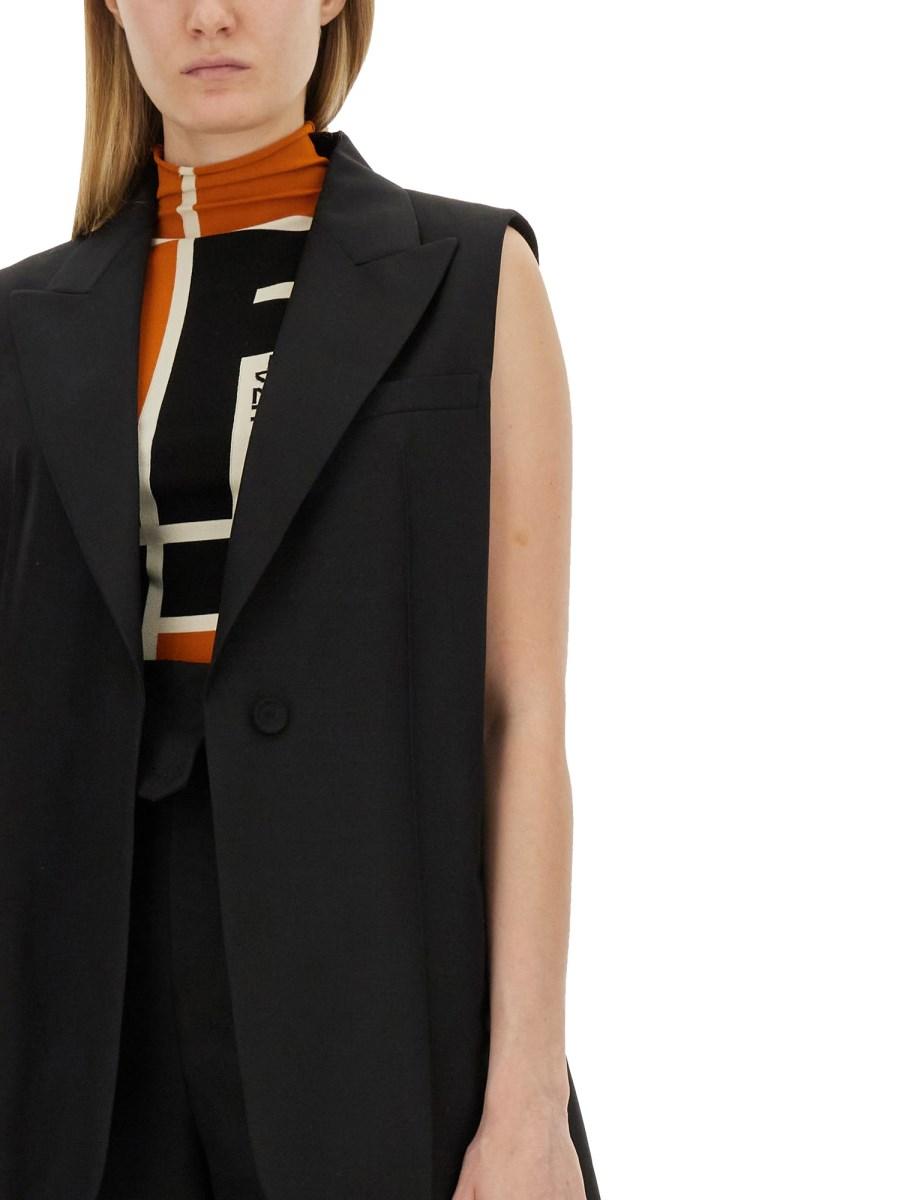 FENDI GILET SARTORIALE IN MOHAIR