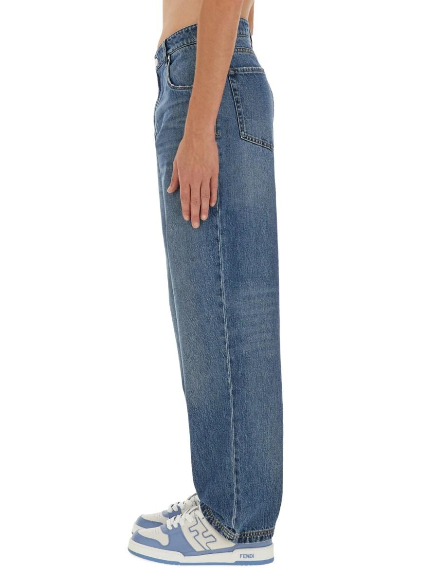 FENDI JEANS LUNGHI IN DENIM