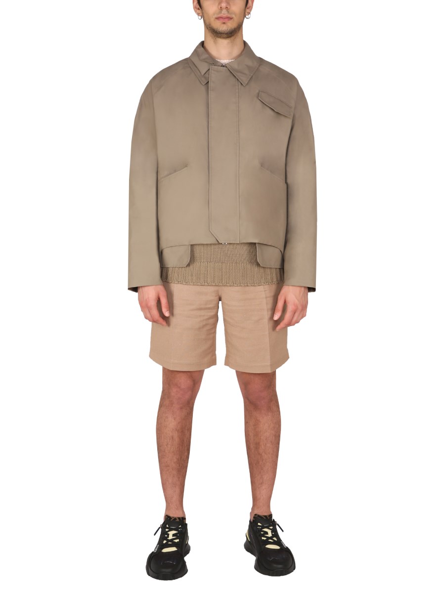 FENDI MAGLIA IN COTONE E CASHMERE
