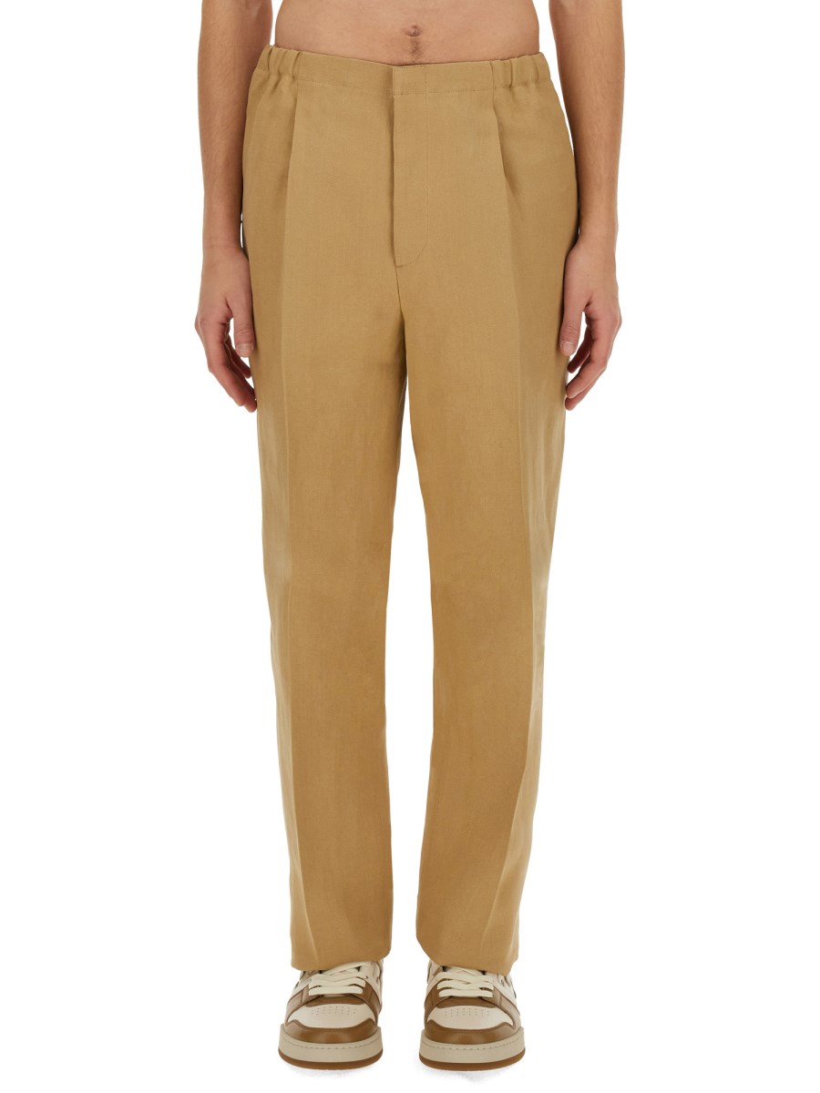 FENDI PANTALONE IN CANVAS