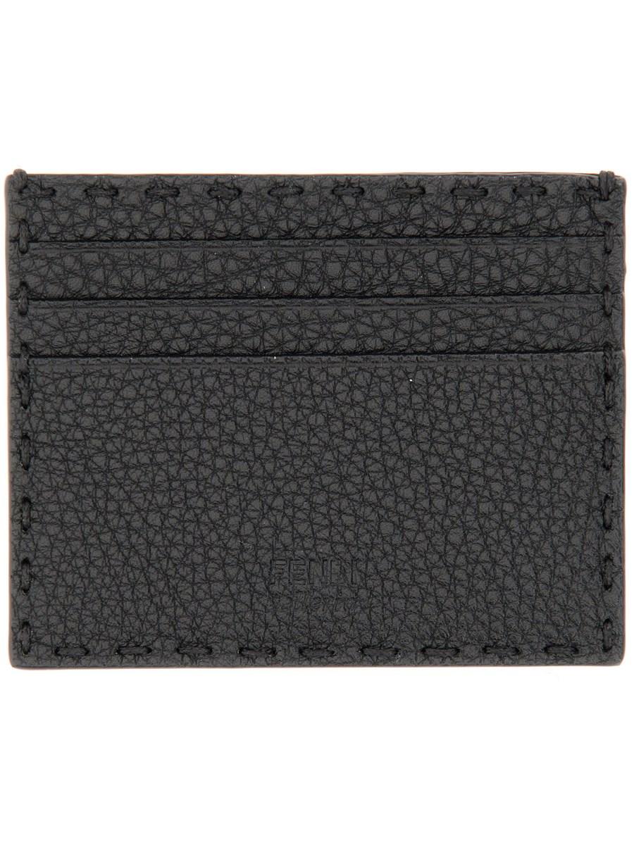 FENDI PORTACARTE SELLERIA IN PELLE