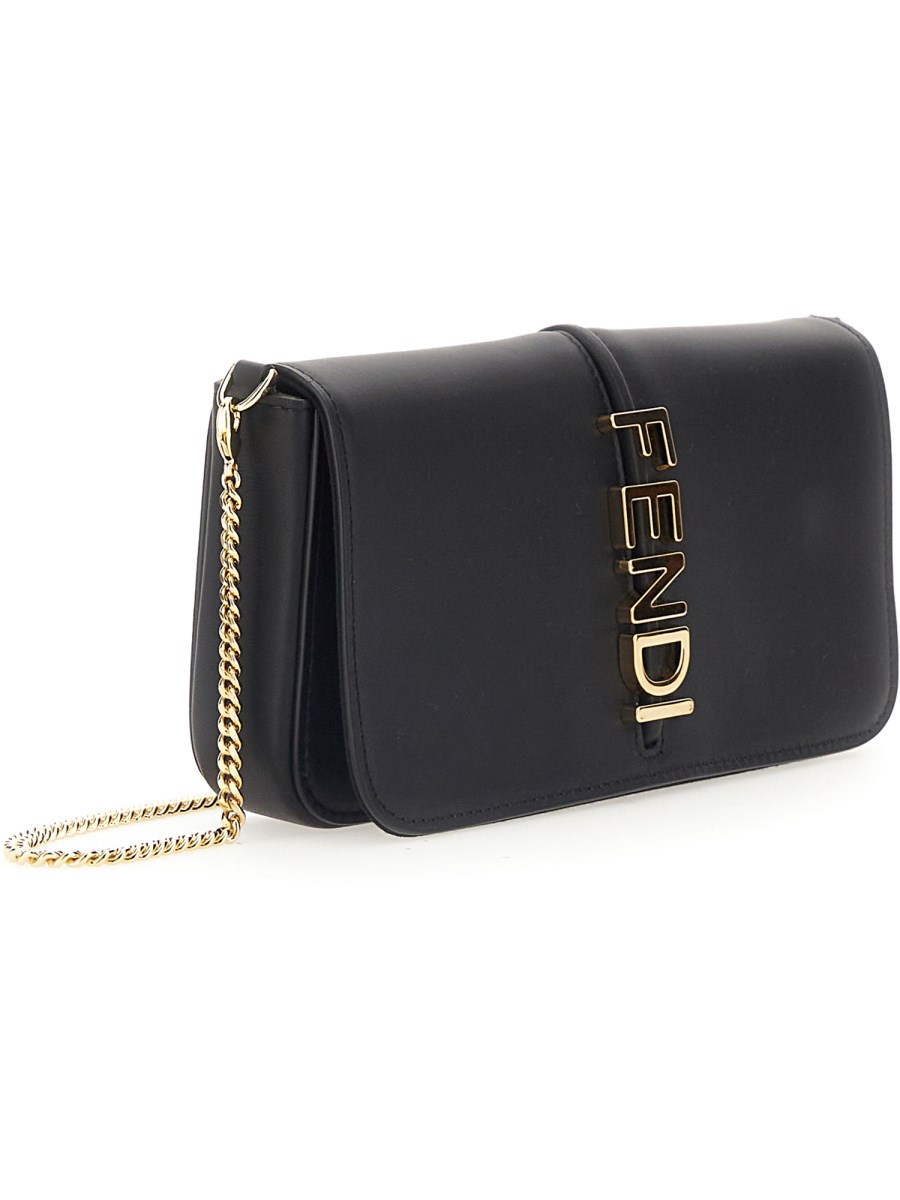 FENDI PORTAFOGLIO FENDIGRAPHY IN PELLE