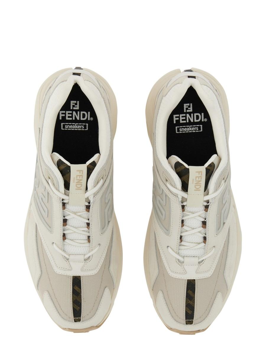 FENDI SNEAKER FASTER TRAINER IN NABUK