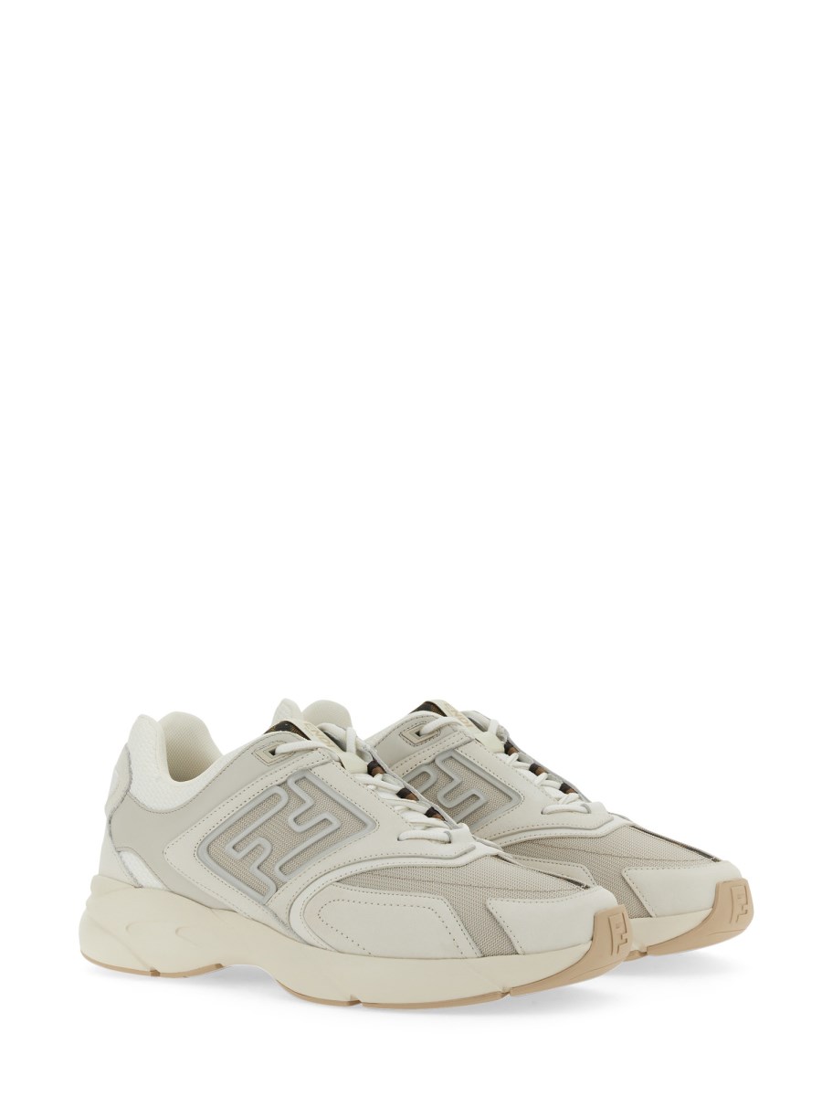 FENDI SNEAKER FASTER TRAINER IN NABUK