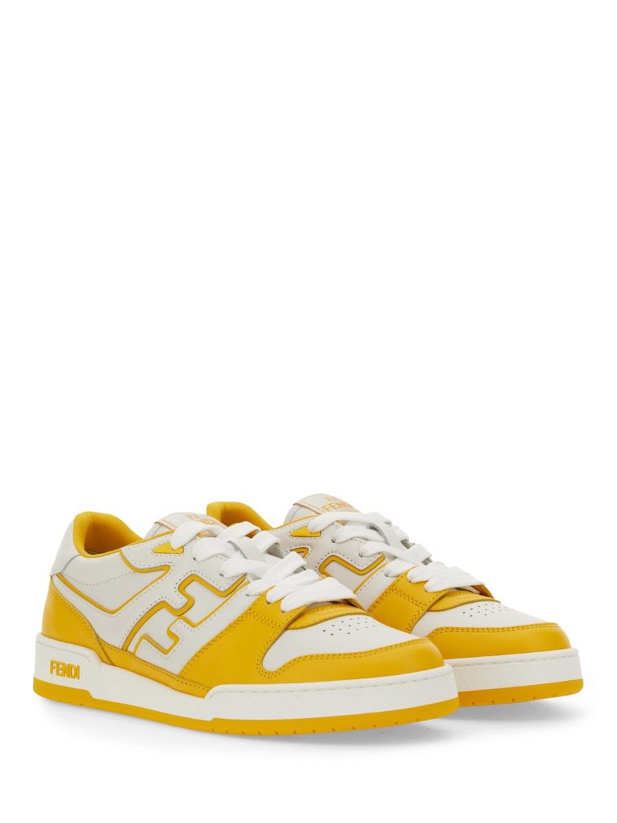 FENDI SNEAKER "MATCH" IN PELLE