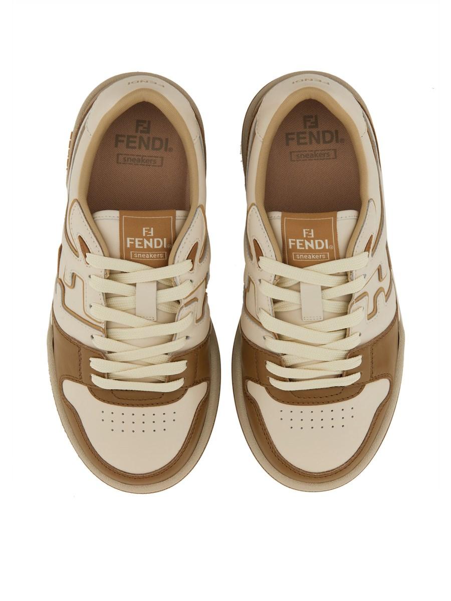 FENDI SNEAKER MATCH IN PELLE