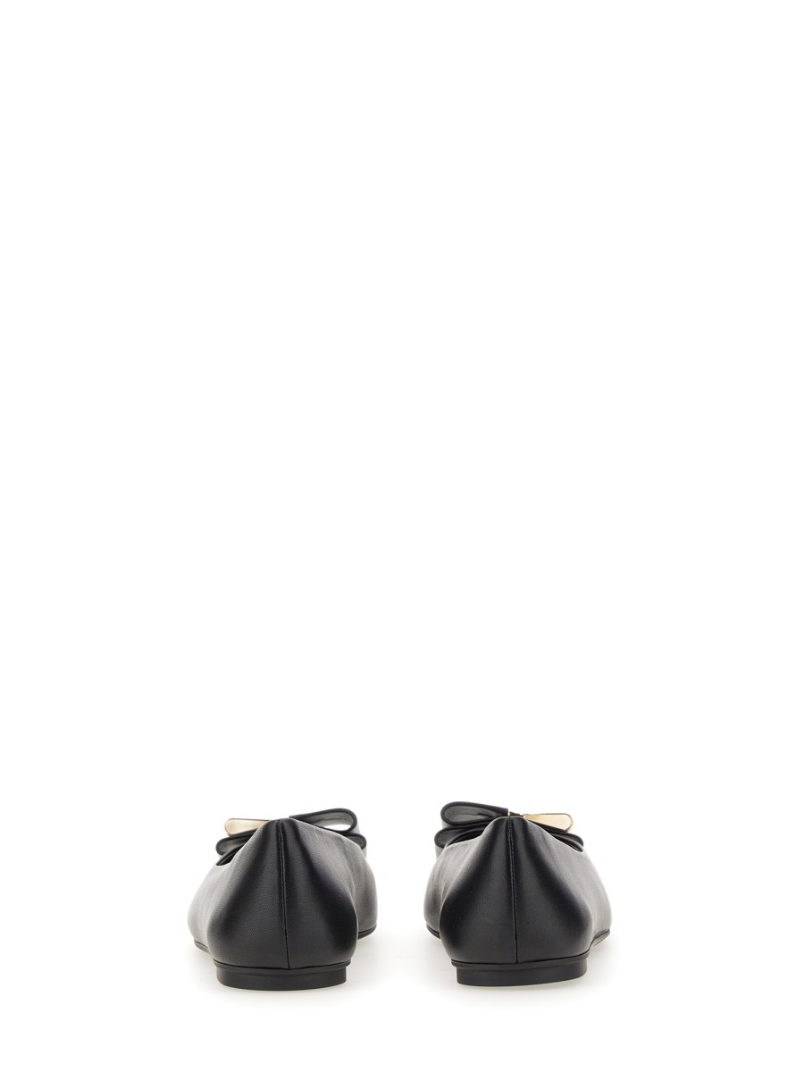 FERRAGAMO BALLERINA CON DOPPIO FIOCCO