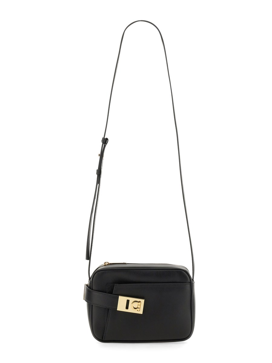 FERRAGAMO BORSA CAMERA CASE SMALL IN PELLE