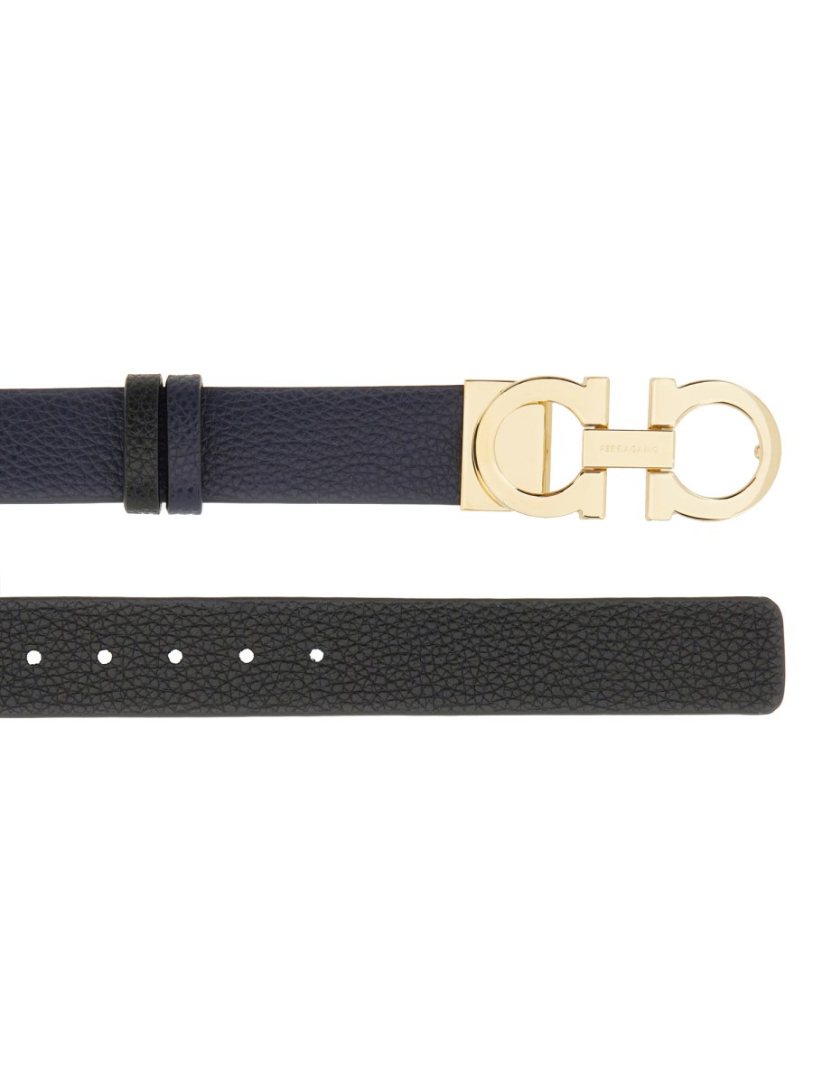 FERRAGAMO CINTURA GANICNI IN PELLE