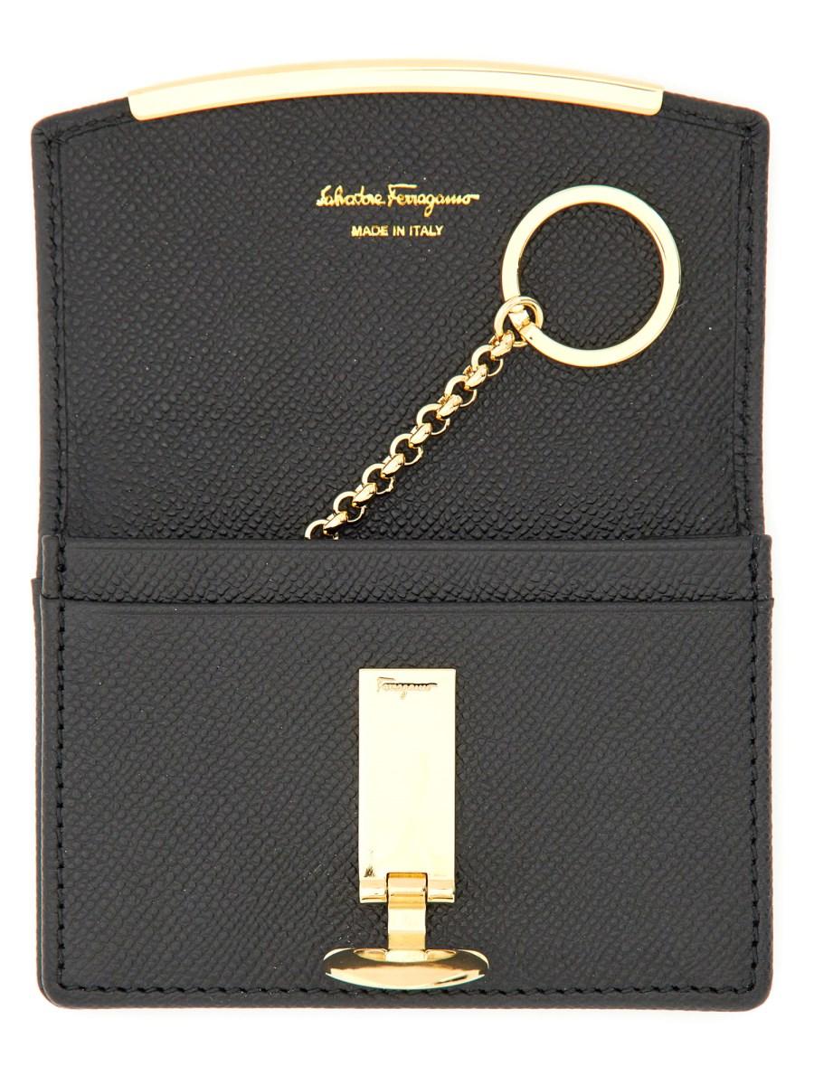 FERRAGAMO PORTA BIGLIETTI DA VISITA GANCINI