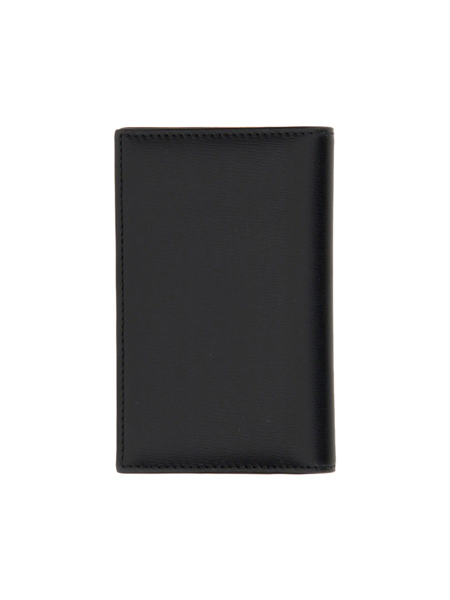 FERRAGAMO PORTA CARTE DI CREDITO IN PELLE CON LOGO
