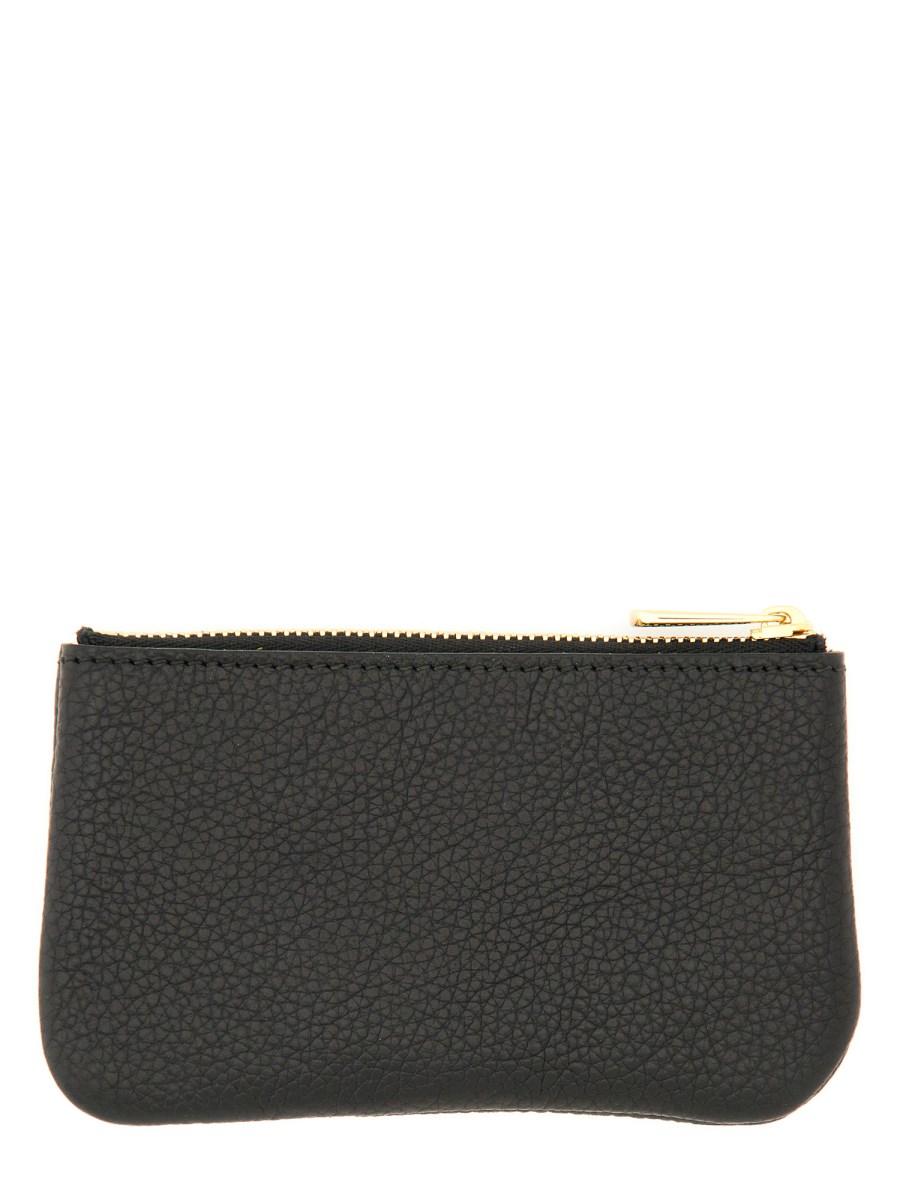 FERRAGAMO PORTACHIAVI GANCINI IN PELLE