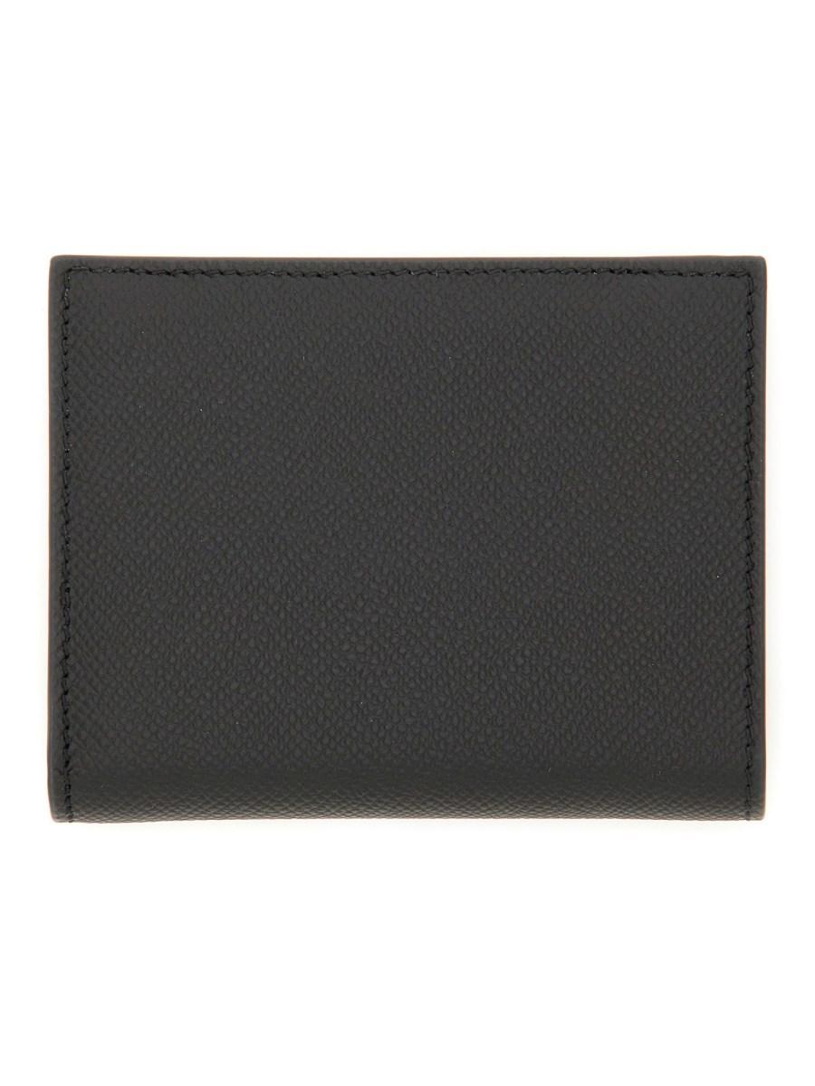 FERRAGAMO PORTAFOGLIO GANCINI IN PELLE