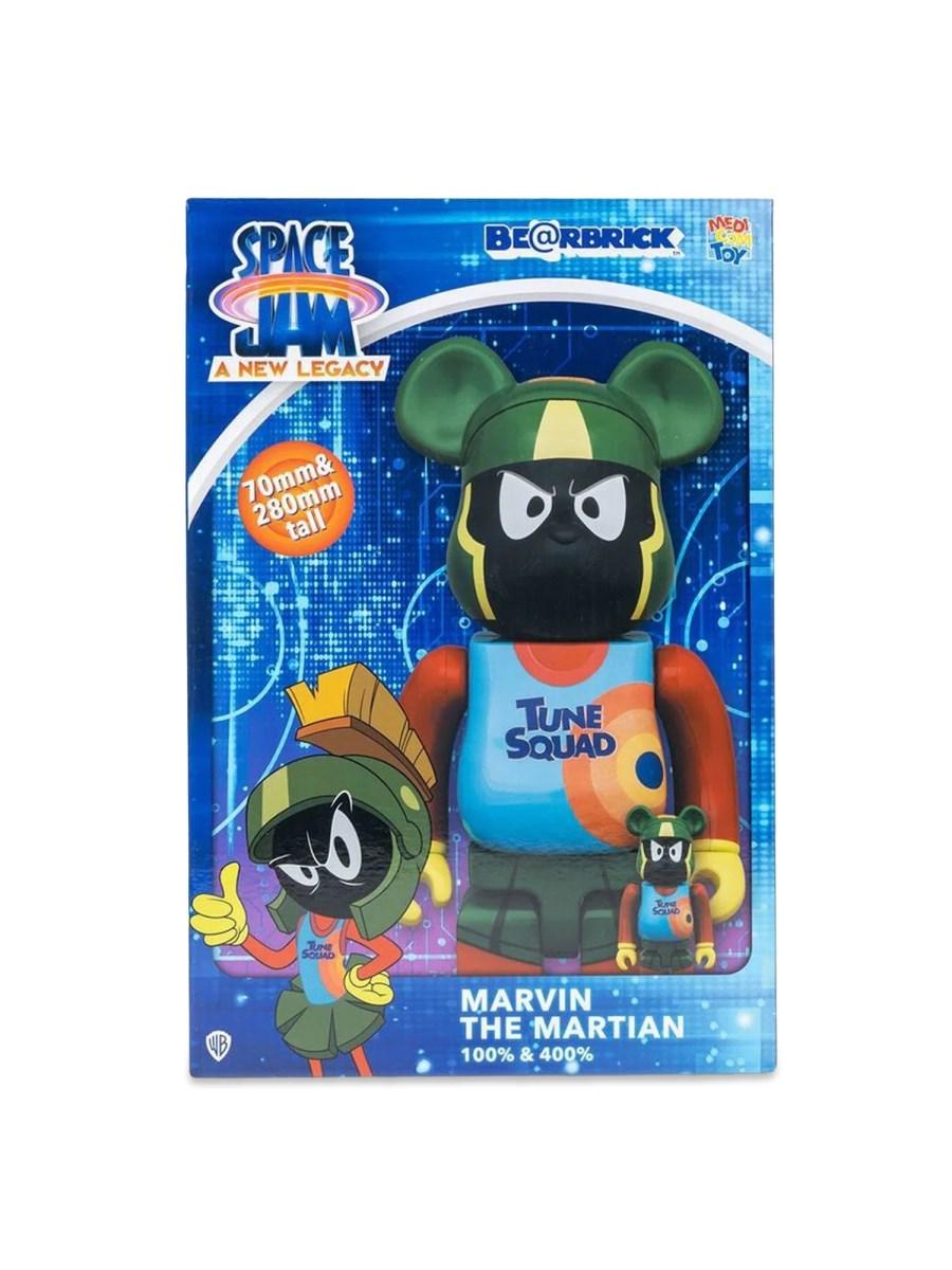 MEDICOM TOY FIGURE MARVIN THE MARTIAN SPACE JAM BE RBRICK 100% E 400%