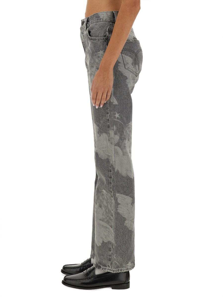 FIORUCCI JEANS STRAIGHT FIT IN DENIM DI COTONE