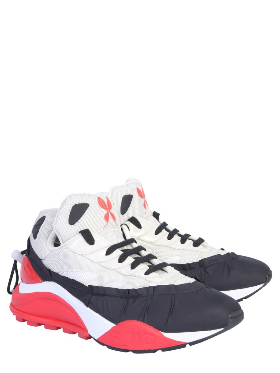 FORWARD SNEAKER IN NYLON E RETE BICOLOR