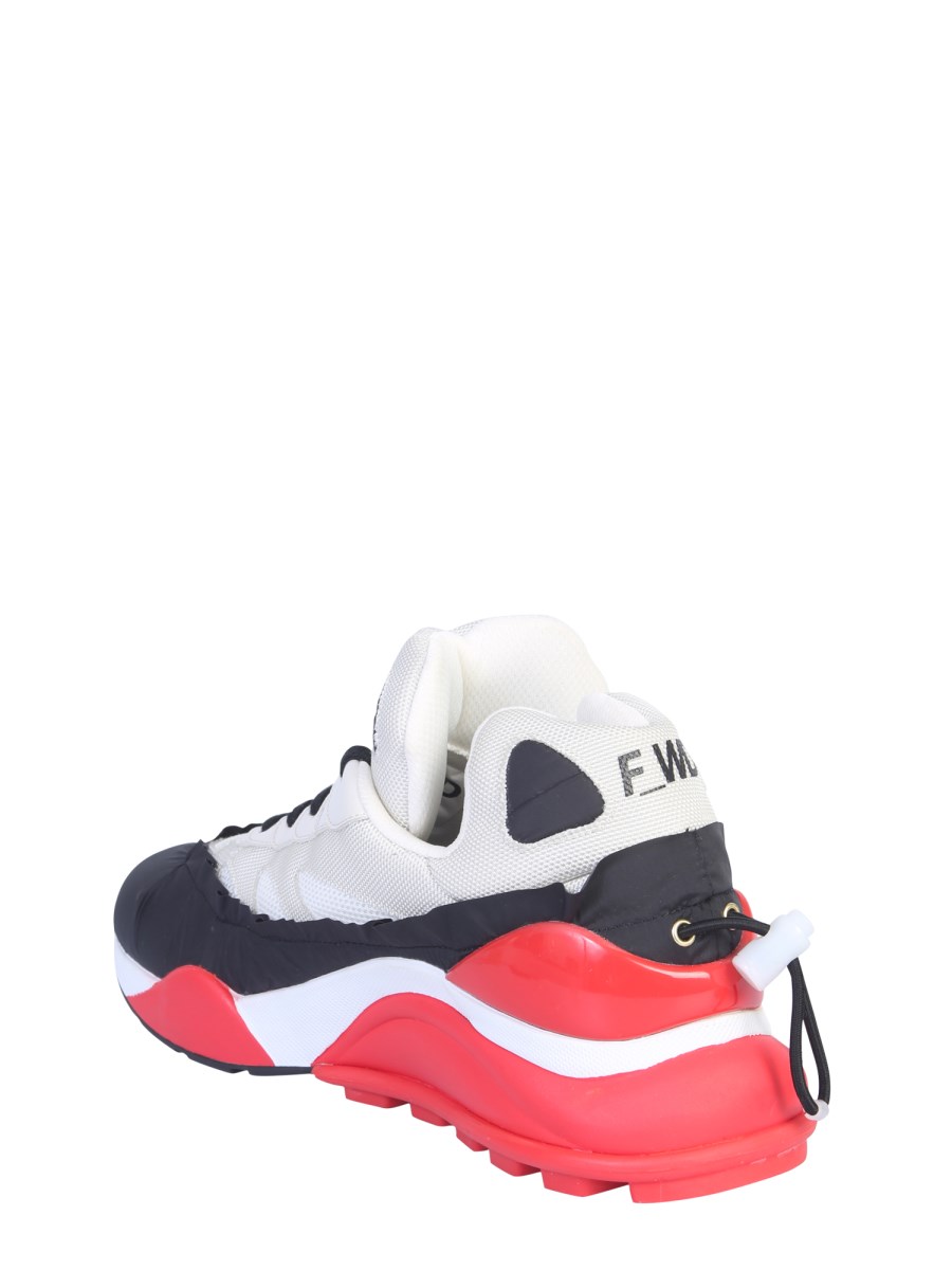 FORWARD SNEAKER IN NYLON E RETE BICOLOR