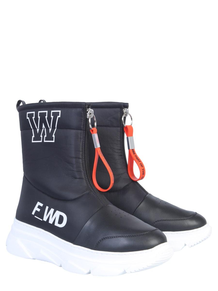 FORWARD STIVALE IN ECOPELLE CON ZIP
