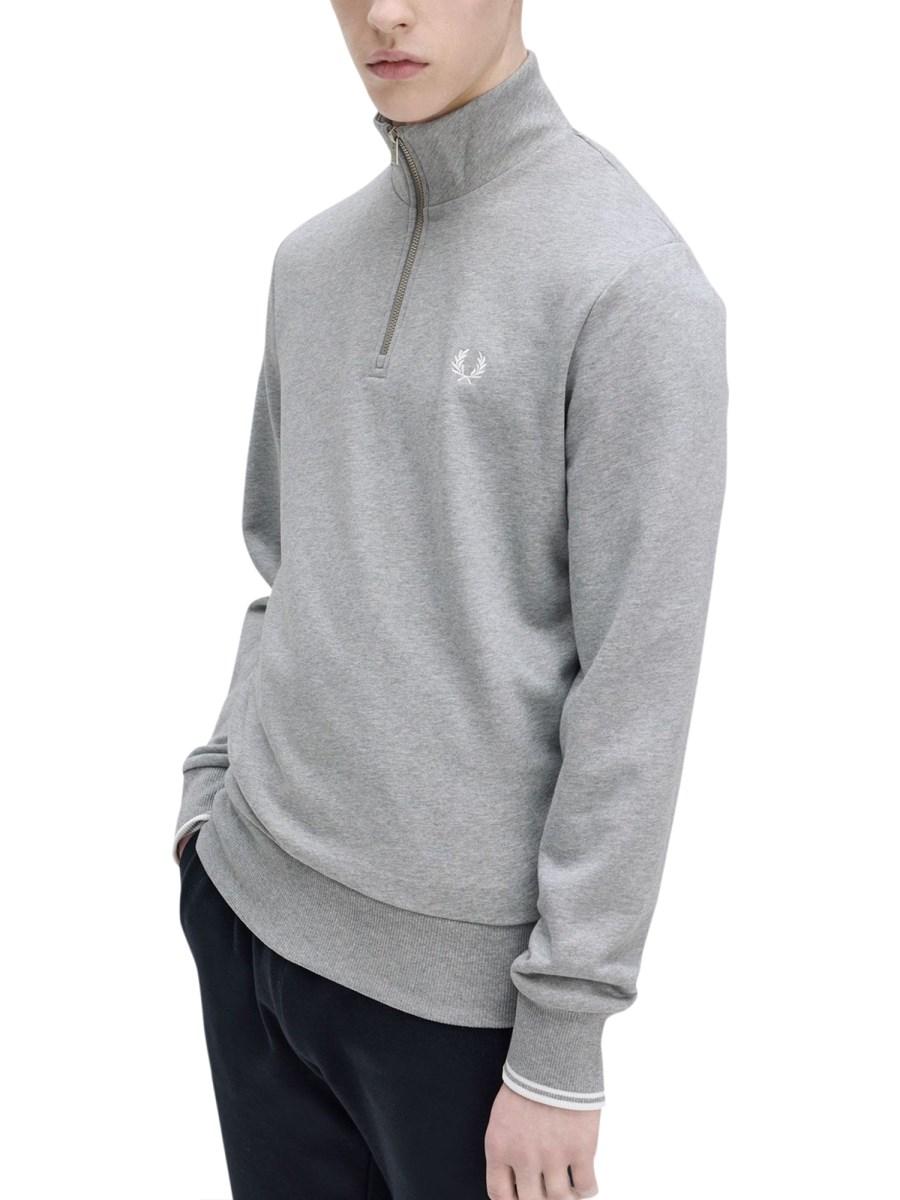 FRED PERRY FELPA CON MEZZA ZIP