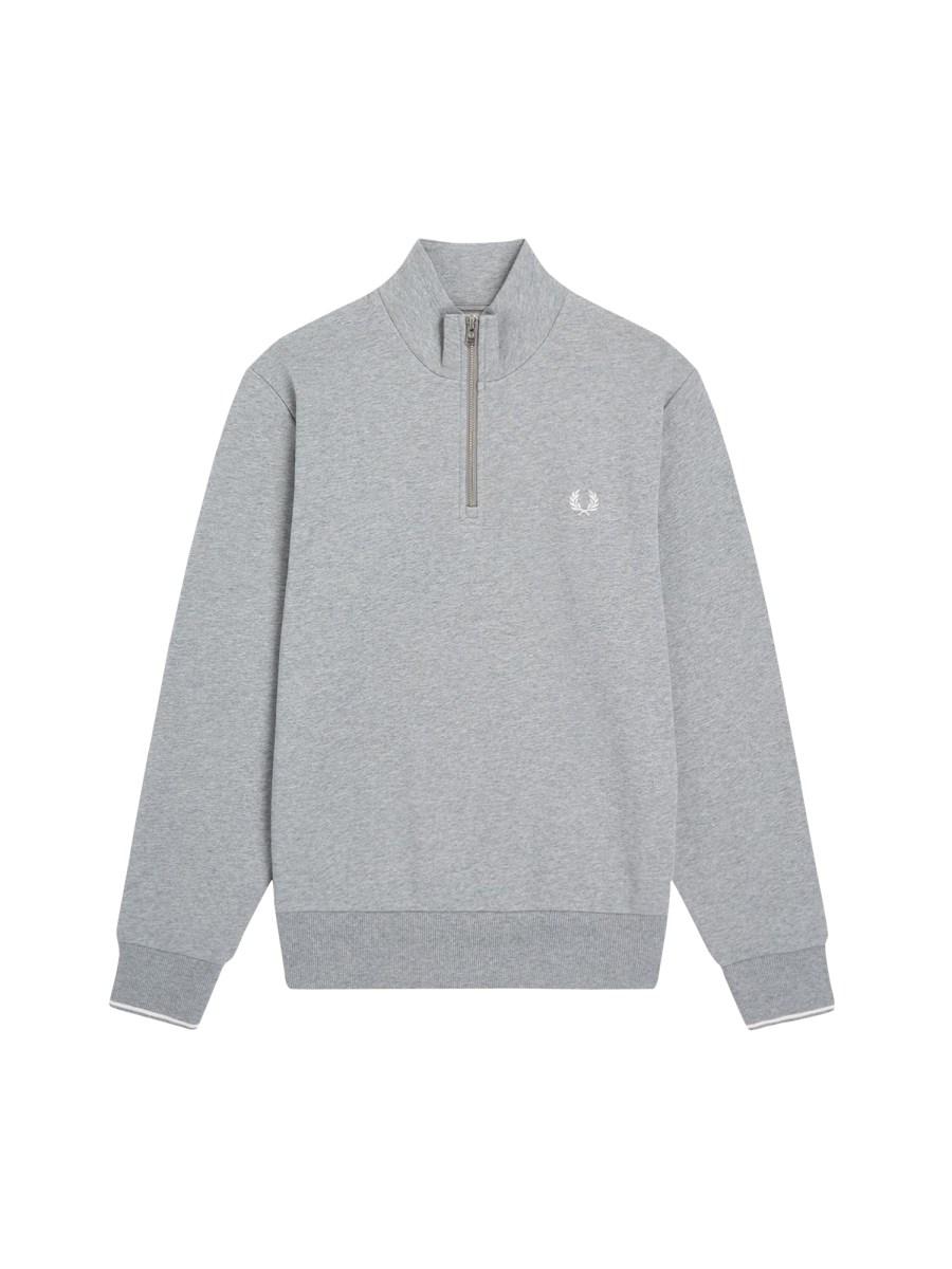 FRED PERRY FELPA CON MEZZA ZIP