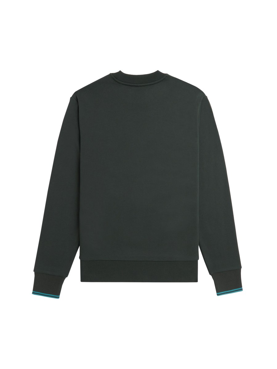 FRED PERRY FELPA IN COTONE CON RICAMO LOGO