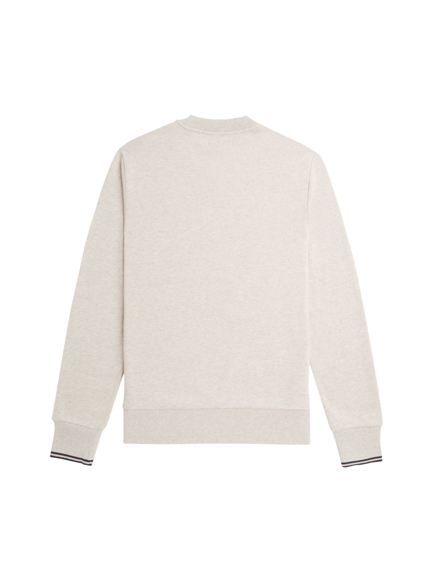 FRED PERRY FELPA IN COTONE CON RICAMO LOGO