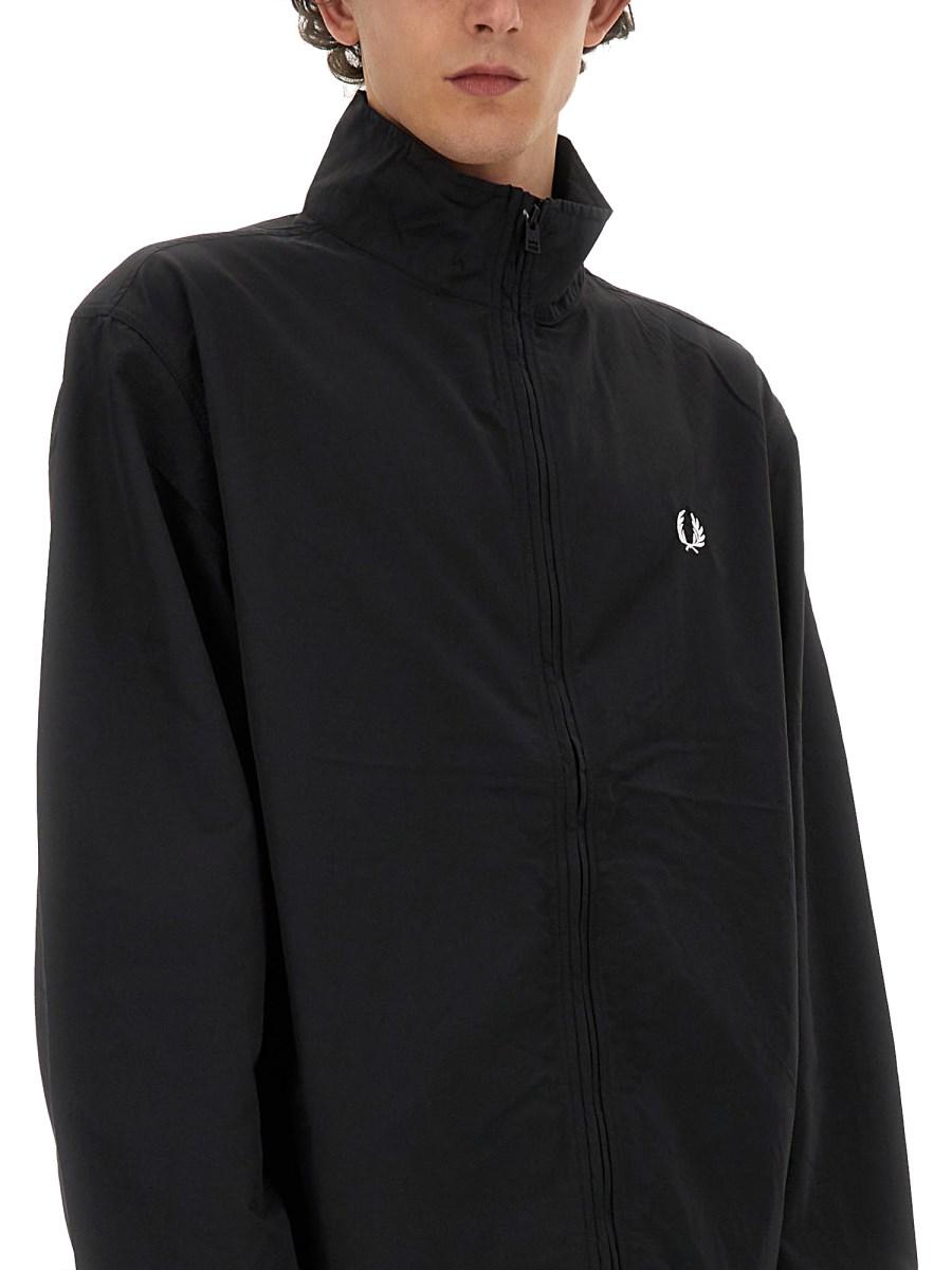 FRED PERRY GIACCA IN TESSUTO TECNICO CON LOGO