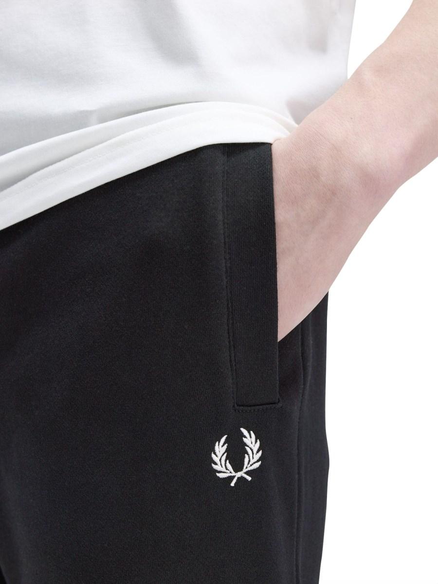 FRED PERRY PANTALONE JOGGING IN FELPA DI COTONE