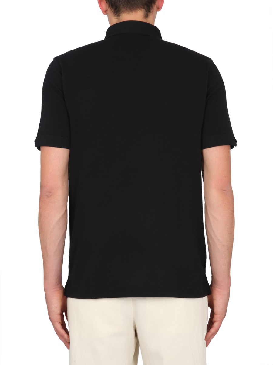 FRED PERRY POLO IN PIQUE DI COTONE CON RICAMO LOGO