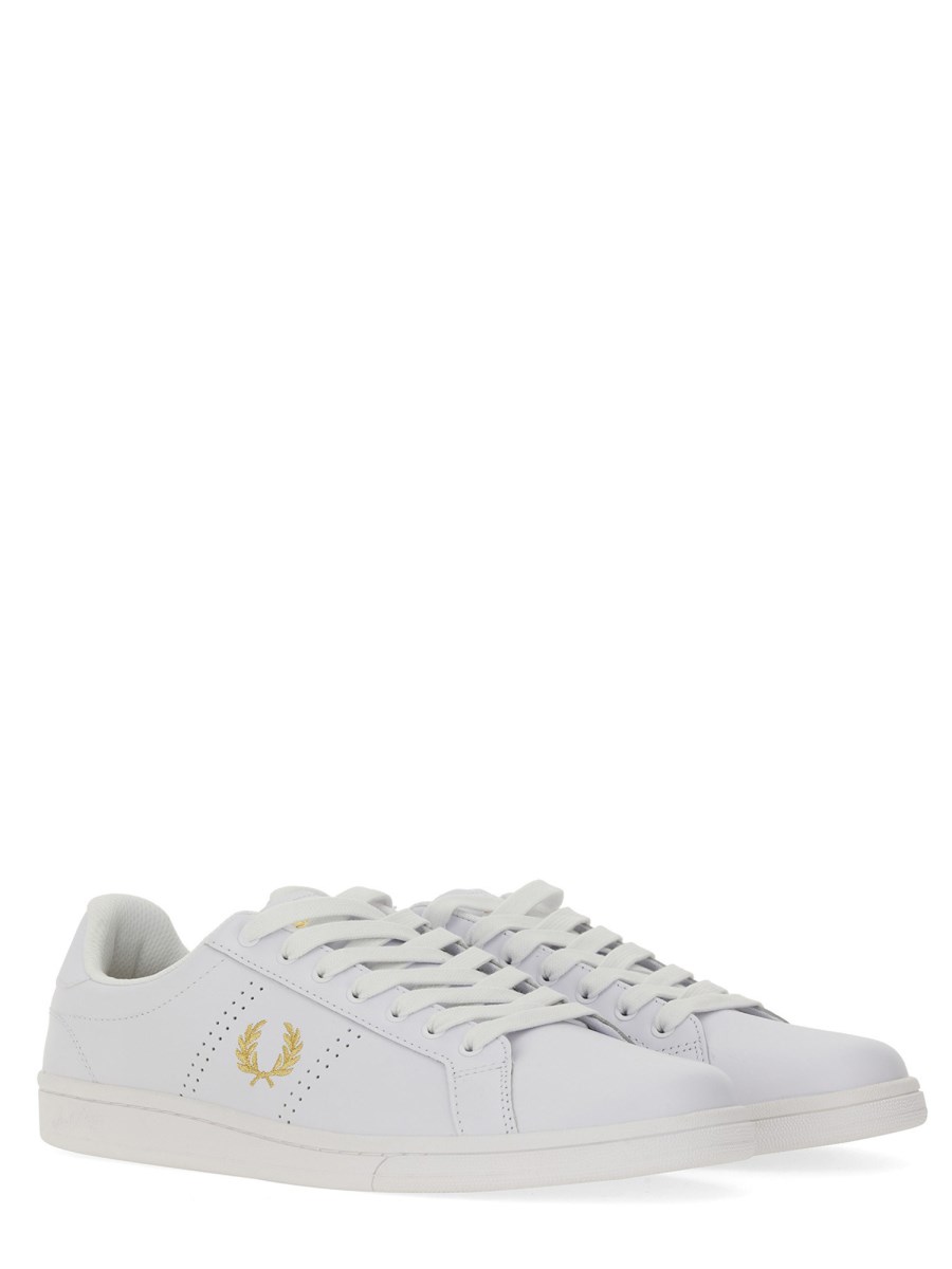 FRED PERRY SNEAKER "B721" IN PELLE