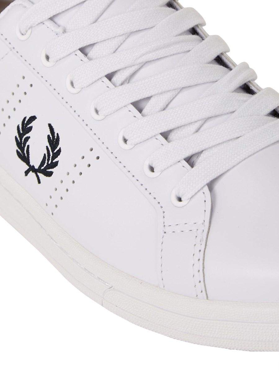 FRED PERRY SNEAKER IN PELLE