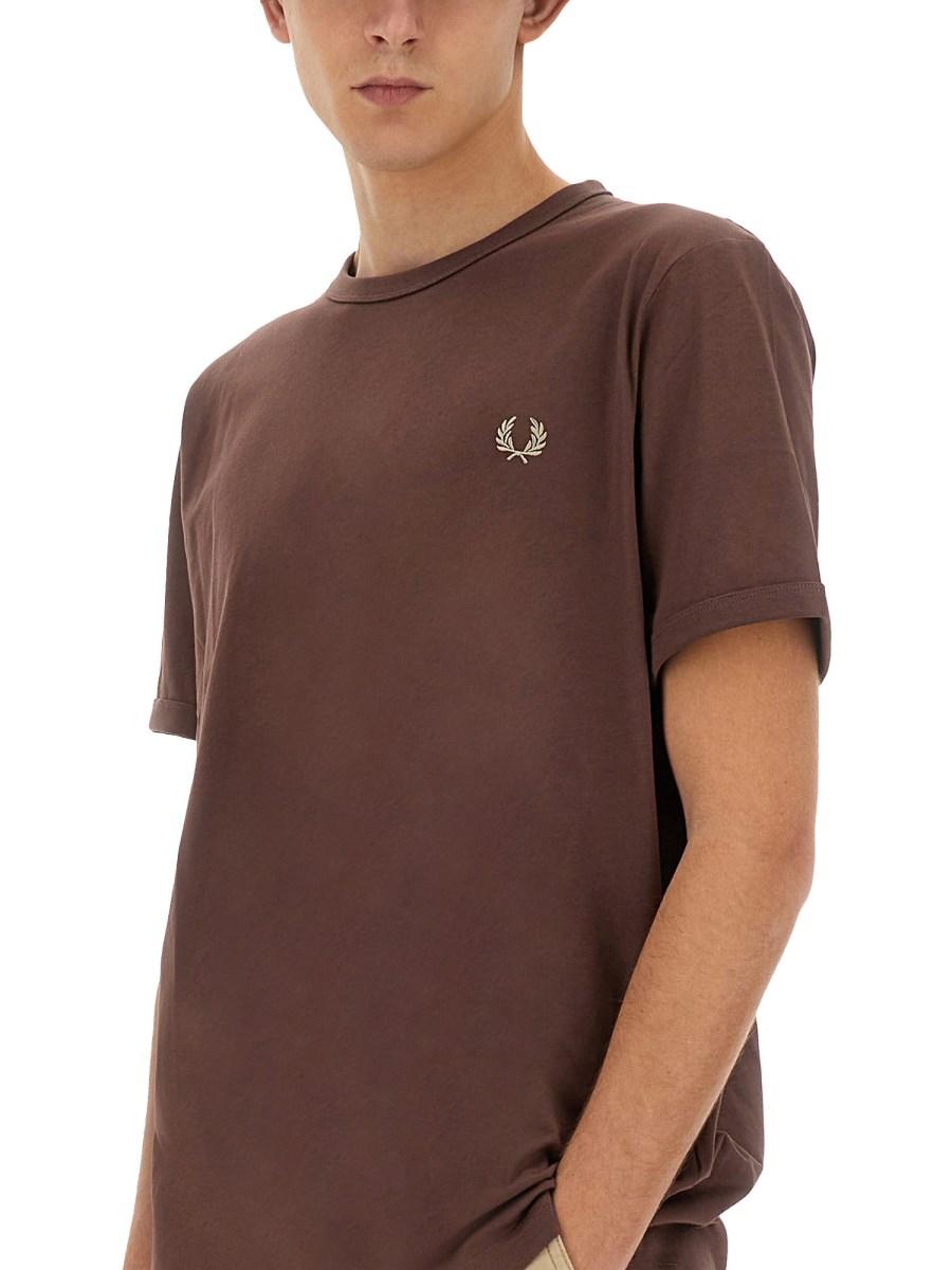 FRED PERRY T-SHIRT CON LOGO