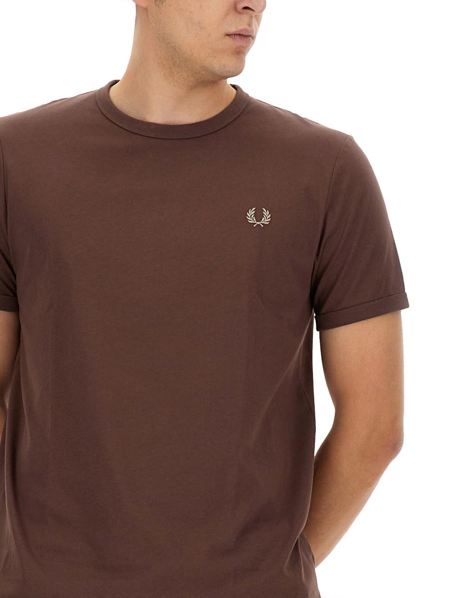 FRED PERRY T-SHIRT CON LOGO