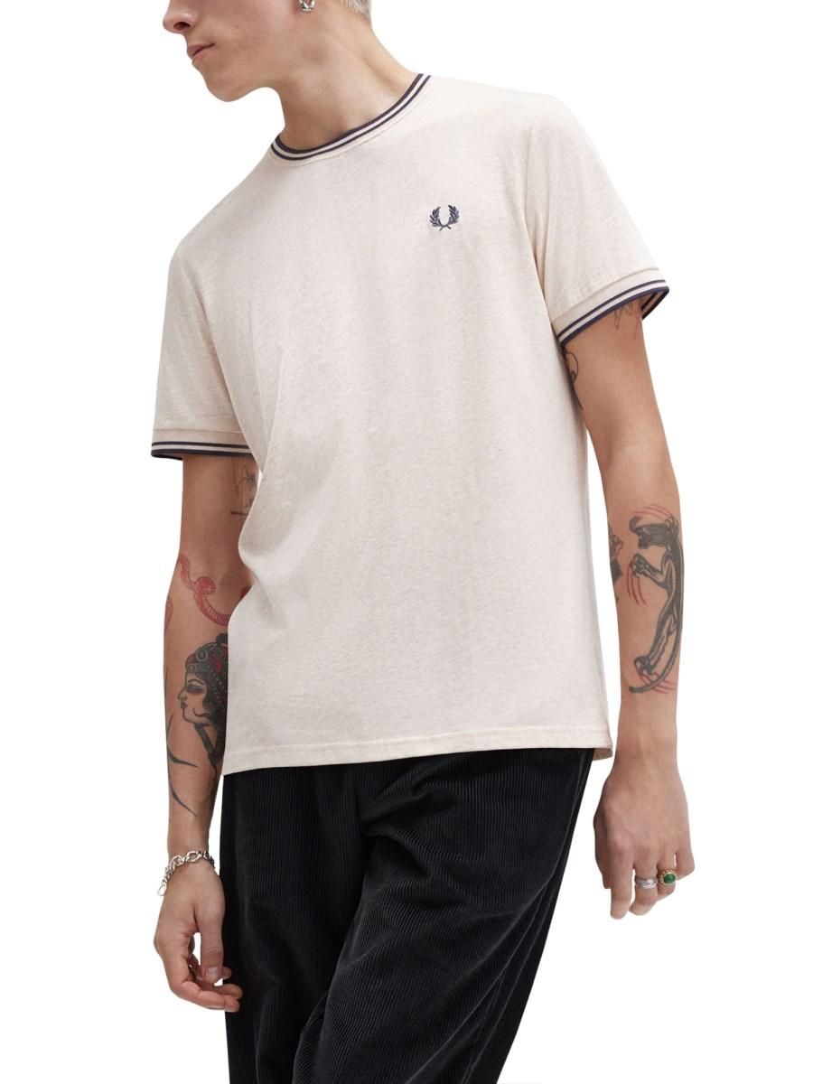 FRED PERRY T-SHIRT CON LOGO