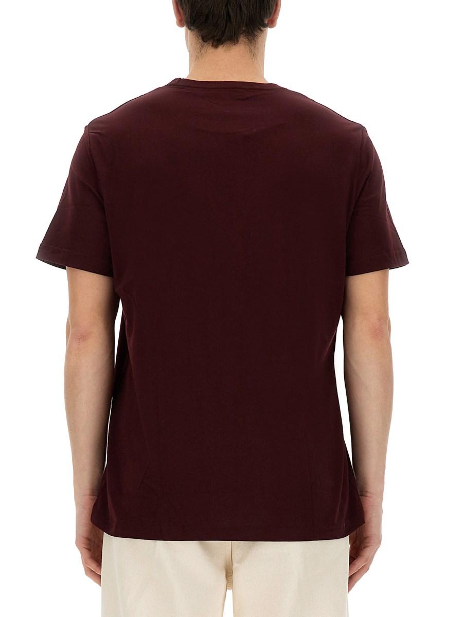 FRED PERRY T-SHIRT IN JERSEY DI COTONE CON LOGO
