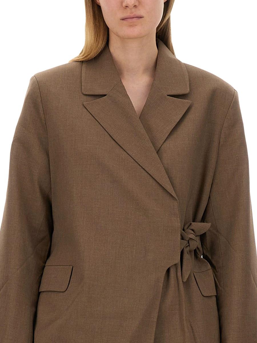 GANNI BLAZER ASIMMETRICO