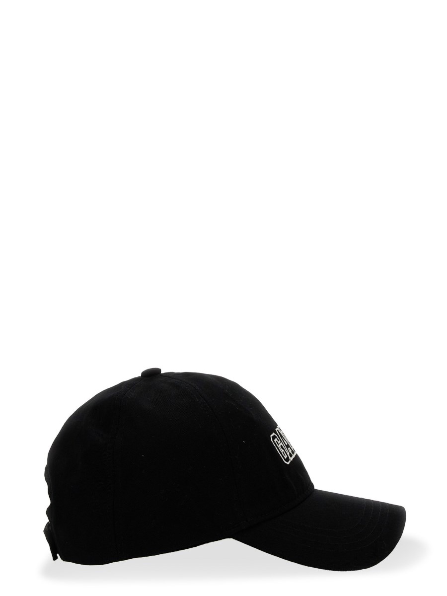 GANNI CAPPELLO DA BASEBALL IN COTONE CON LOGO